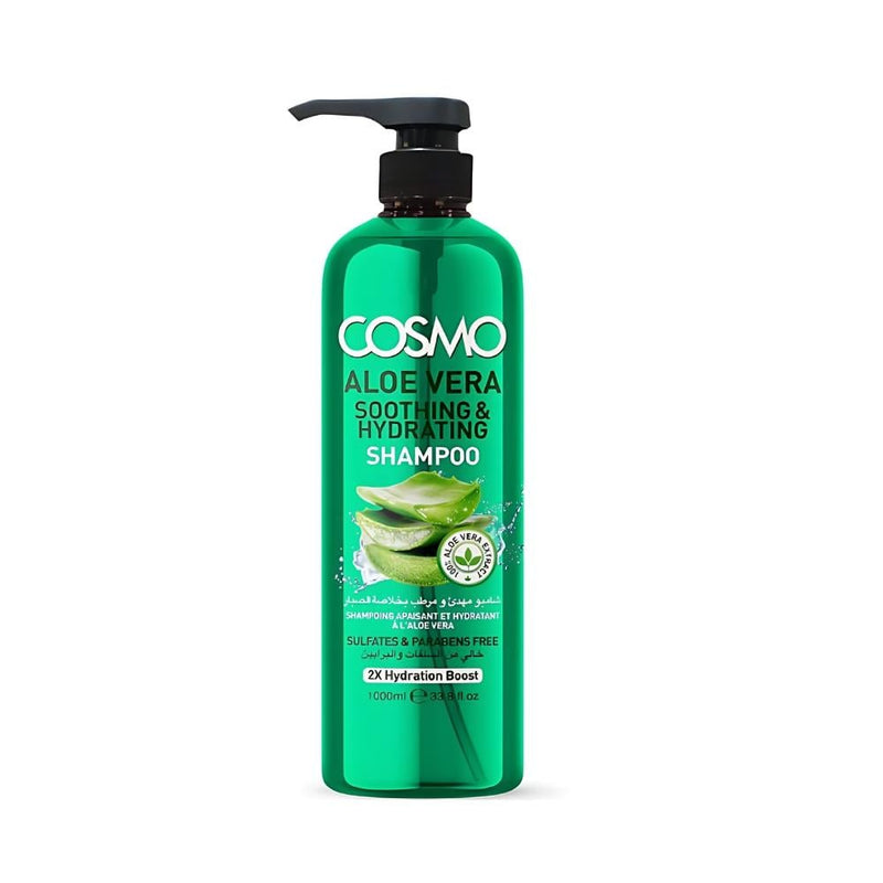 Cosmo Scalp Soothing Moisturizing Shampoo Aloe Vera Extract 1000ml