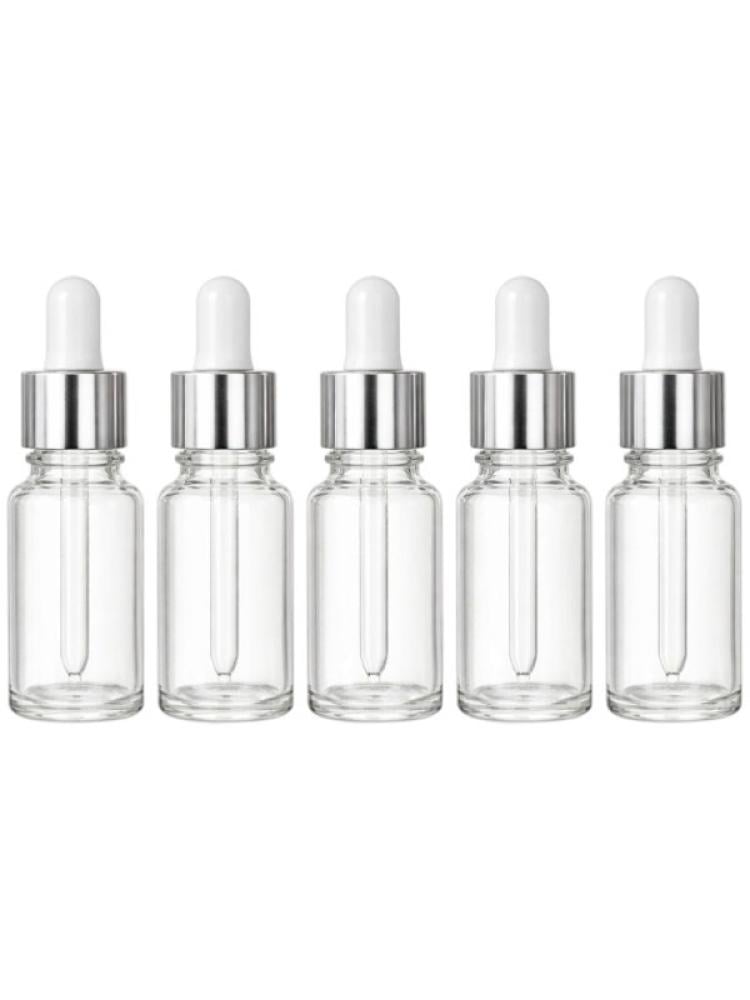 Glass Dropper Bottles Set 6 x 10 ml