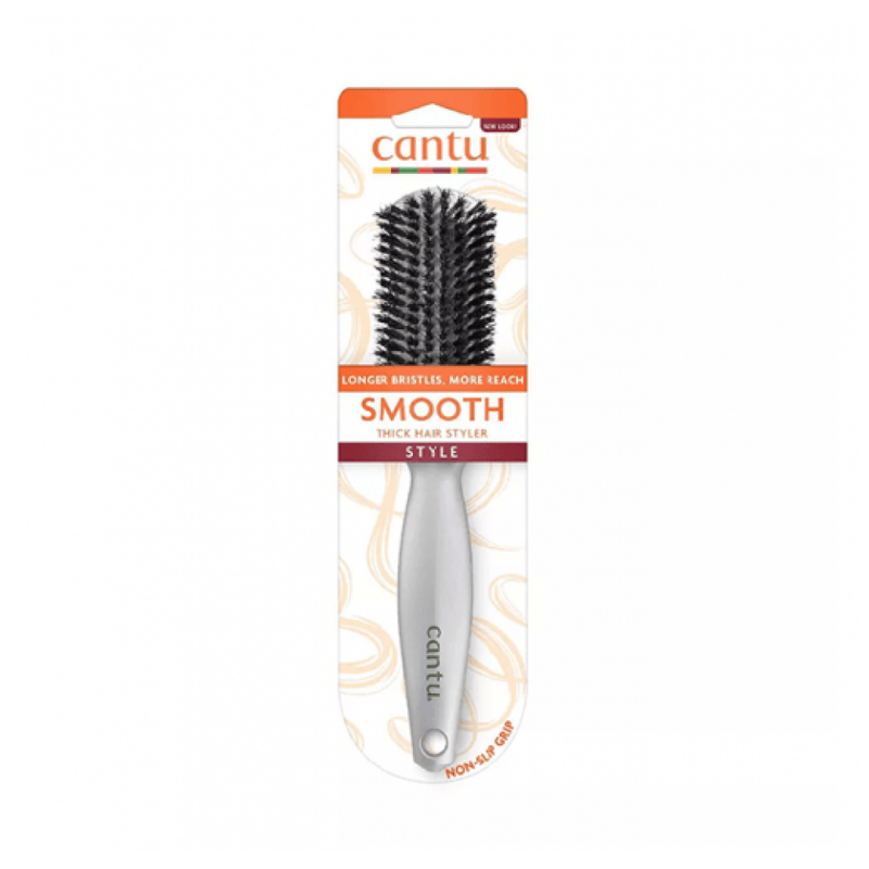 Cantu Volumizing Hair Styling Brush, Long Bristles, Detangling Tool
