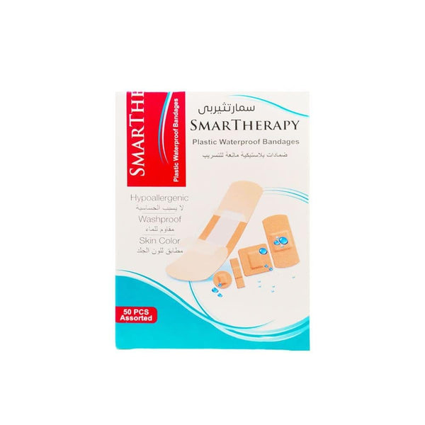 Plastic Bandages Multi-Size Sealing SmarTherapy 50 Pieces