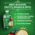 Gerber Puree Pouch Organic Fruit and Cereal Apple Blueberry Oats 110g