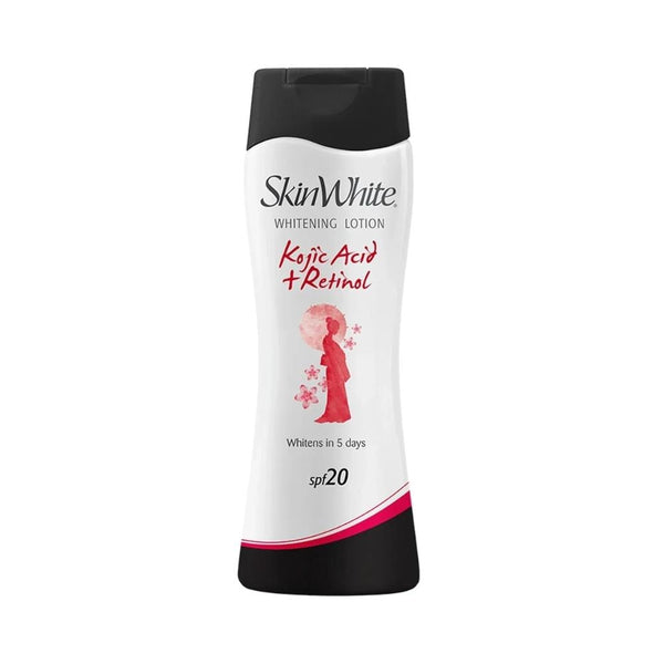 Skin White Body Lotion with Kojic Acid, Retinol, and SPF 20