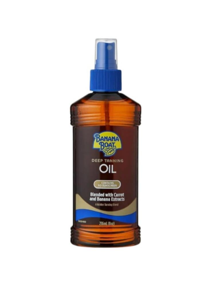 Tanning Oil Deep Tan Banana Boat with Sunscreen 236ml