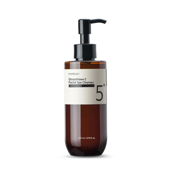 Numbuzin No. 5 Glutathione Purifying Oil Wash, Makeup Remover, 200ml