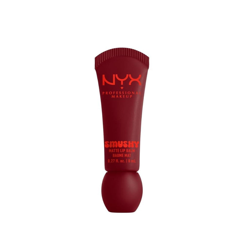 Nyx Smoshi Matte Tinted Lip Balm, 07 Swipe 2 Smooth, Vegan, Mochi Rice Powder