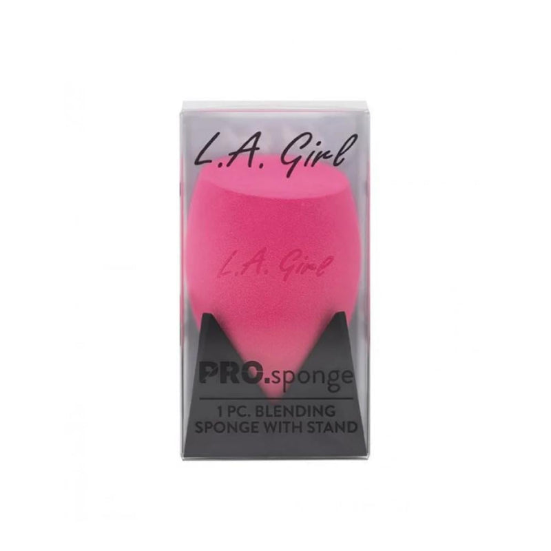 La Girl Makeup Blending Sponge with Holder Pink GPB403