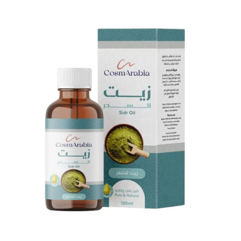 Cosmarabia Sidr Hair Oil, Growth Stimulation and Thickening, 125 ml