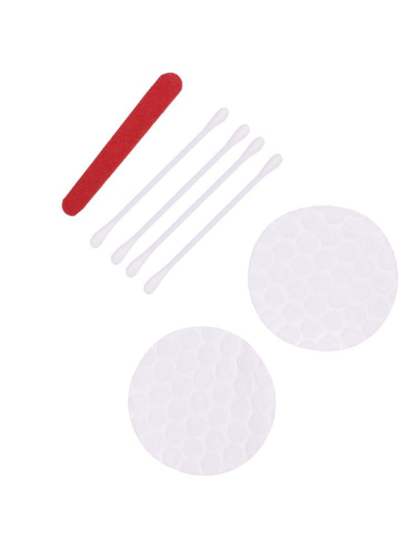 VANITY KIT Travel Personal Care Set - 4 Piece Cotton Swabs