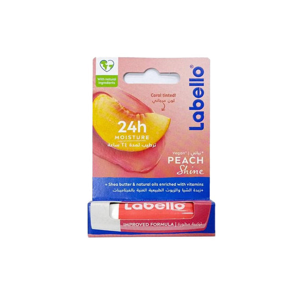 Best Lip Balm Peach Shine Hydrating Labello 4.8g
