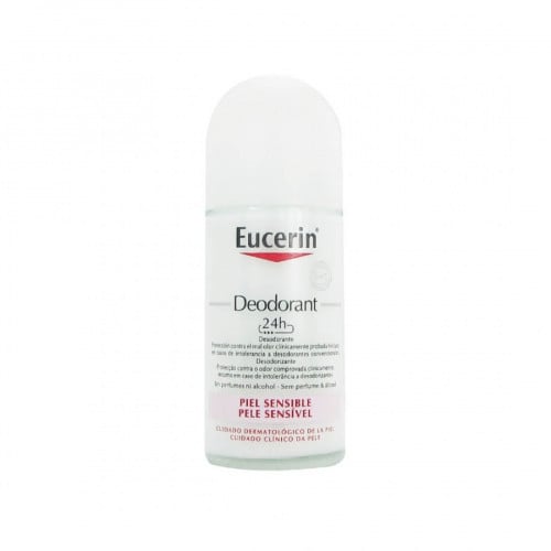Eucerin 48H Sensitive Skin Deodorant Roll-On, 50ml