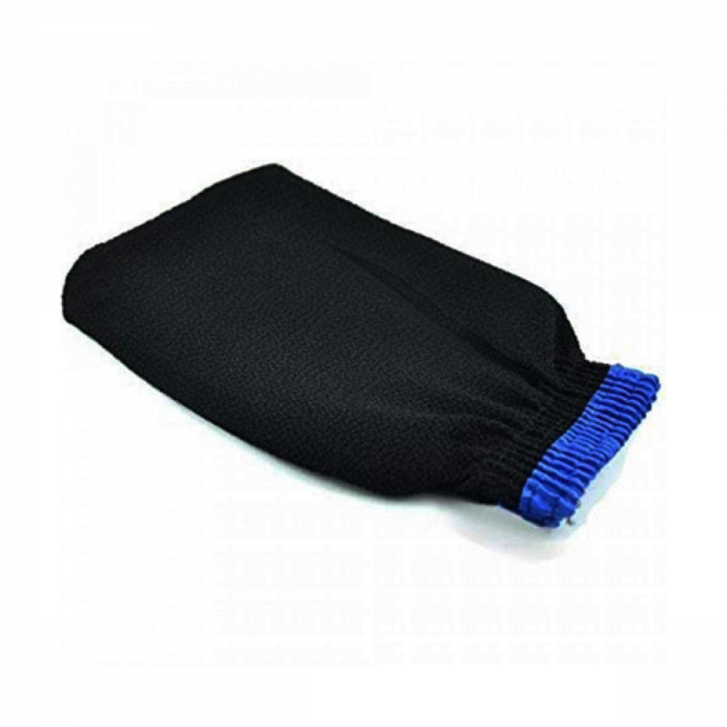 Nesmat Bath Loofah Moroccan Style Body Exfoliator Black 1 Count