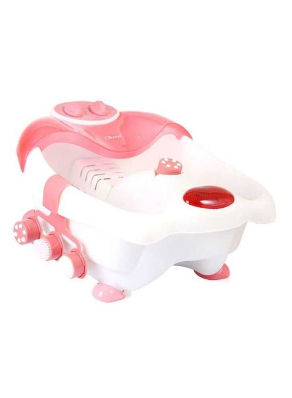 Thermal Foot Massager Spa Bath with Bubbles Okema OK-519 Pink