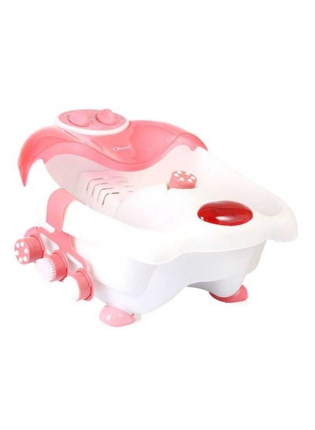 Thermal Foot Massager Spa Bath with Bubbles Okema OK-519 Pink
