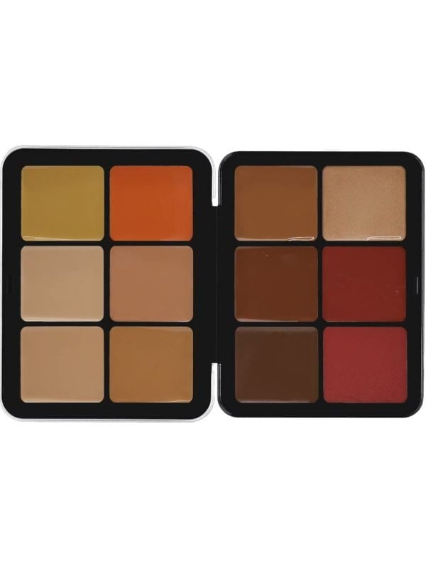 Face Palette Cream HD Skin All-in-One 12 Shades Make Over 22 22g
