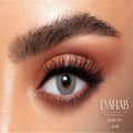 Daily Contact Lenses Rain Gold-26 Natural Beauty UV Protection Dahab 10 Pack