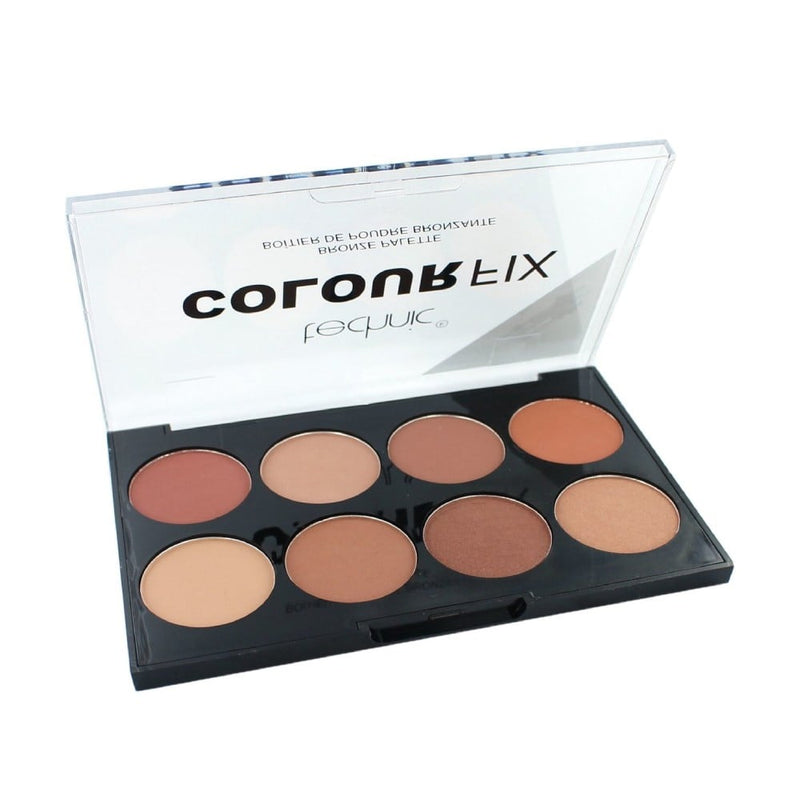 Technic Colour Fix Bronzer Powder Palette, 8 Shades, 28g