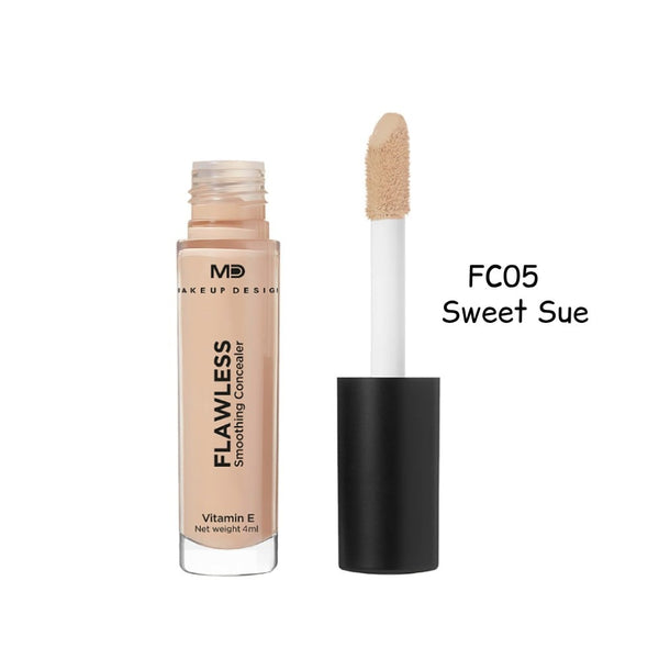 MD Liquid Concealer FC05 Sweet Sue, Buildable Coverage, Vitamin C Enriched