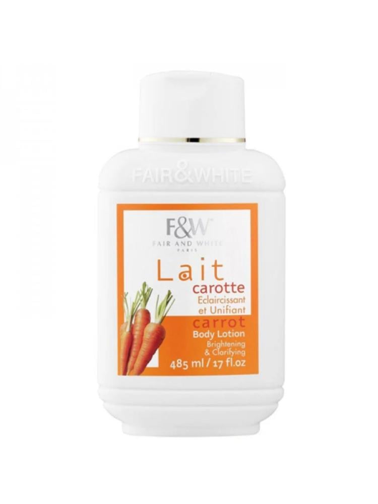 Best Brightening Moisturiser Carrot Extract Fair & White 485ml