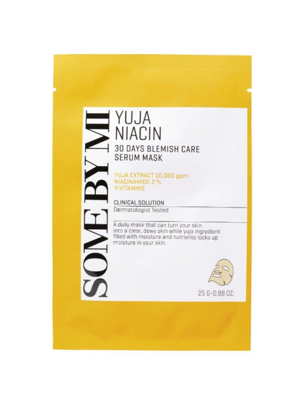 Brightening Serum Mask Yuja Niacin Some By Mi 25g