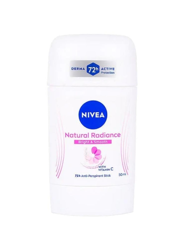 Nivea Natural Tone-Correcting Deodorant Stick - 50 ml - Whitens and Softens Underarms