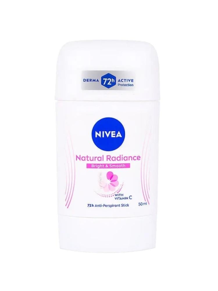 Nivea Natural Tone-Correcting Deodorant Stick - 50 ml - Whitens and Softens Underarms