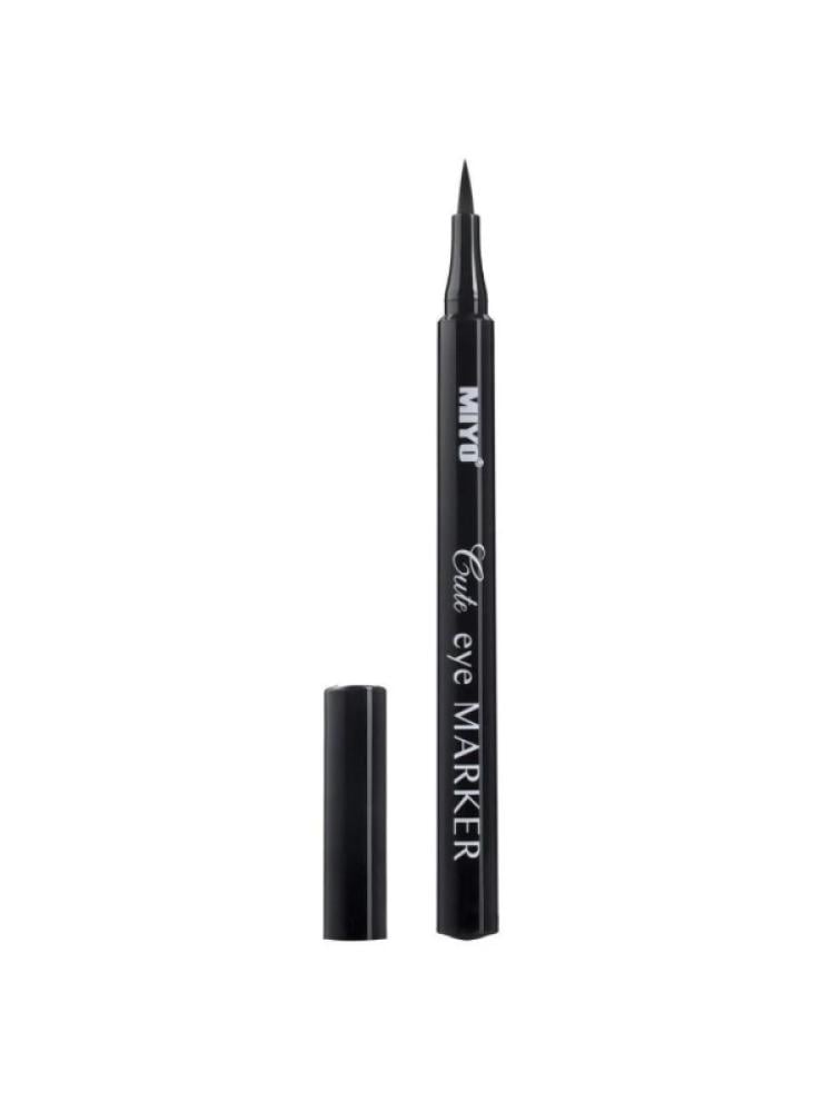 Waterproof Eyeliner Pencil Deep Black Long-Lasting Miyo 1ml