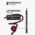 Flormar Waterproof Lip Liner 242 Deep Bordeaux Long-Lasting Pencil