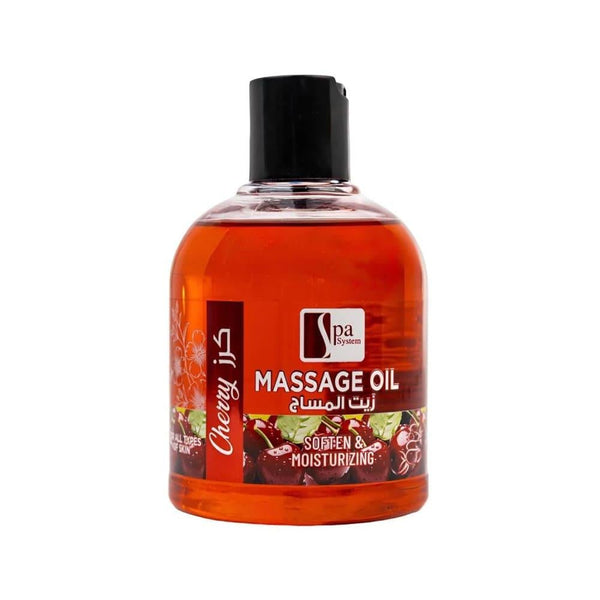 Cherry Massage Oil Relaxing Body Care Spa System 250ml