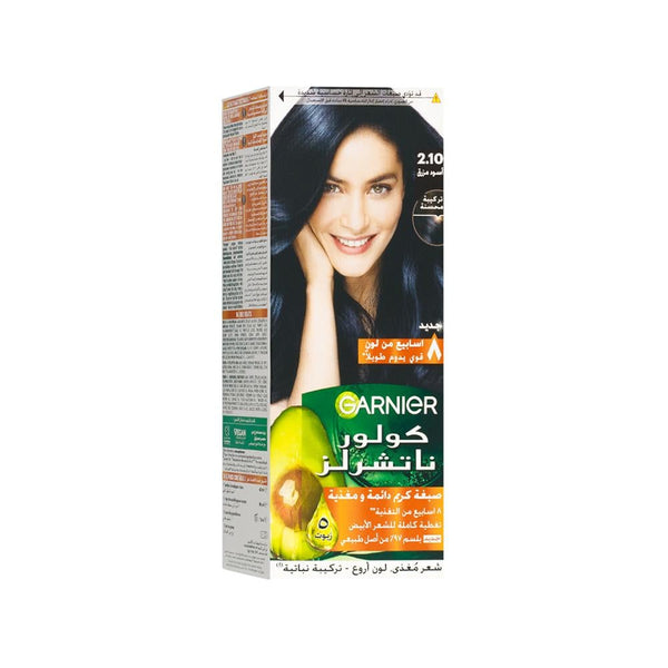 Blue Hair Dye Blue Black 2.10 Garnier Color Naturals 1 Pack