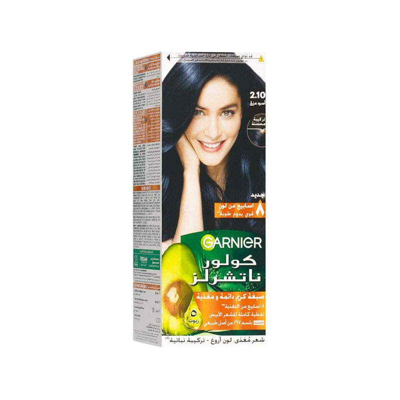 Blue Hair Dye Blue Black 2.10 Garnier Color Naturals 1 Pack