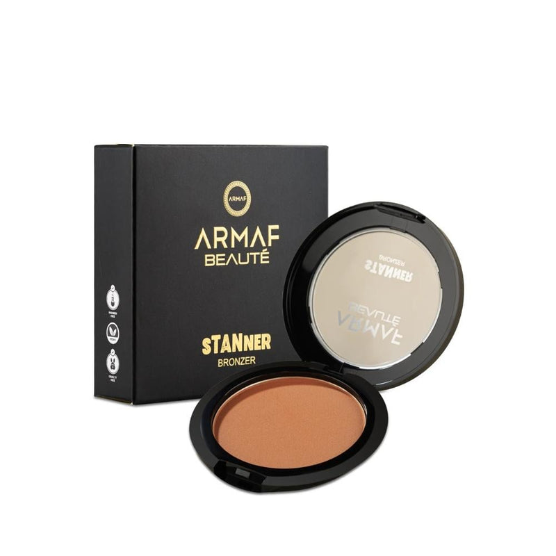 Armaf Beauty Stiner Powder Bronzer Matte Finish 01 Sandy Shine