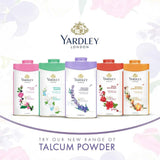 Yardley London Talc Powder English Rose Scented Soft & Moisturizing 250g