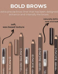 Best Eyebrow Pencil Waterproof Natural Look Note Light Brown 0.2g