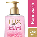 Buy Liquid Hand Wash Soft Rose & Almond Oil Gentle Cleansing Lux 250ml