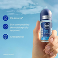 Nivea Men Active Fresh Roll-On Deodorant, 48-Hour Sweat Protection, 50ml