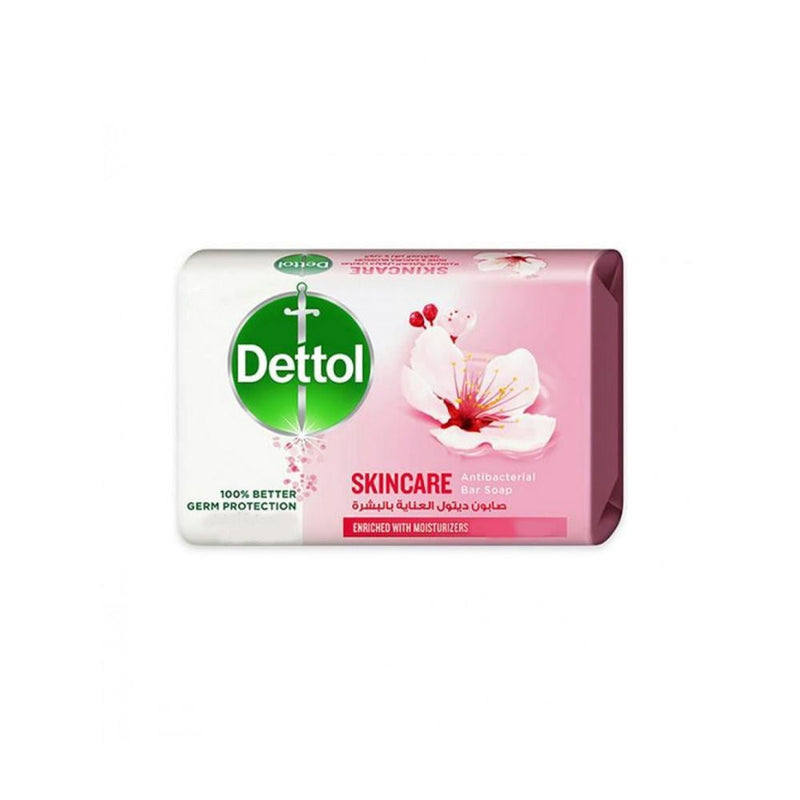 Natural Bar Soap Rose & Sakura Blossom Dettol Skincare 70g