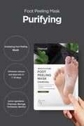 Foot Peeling Mask Charcoal & Moringa Smooth & Pure Ariul 34g