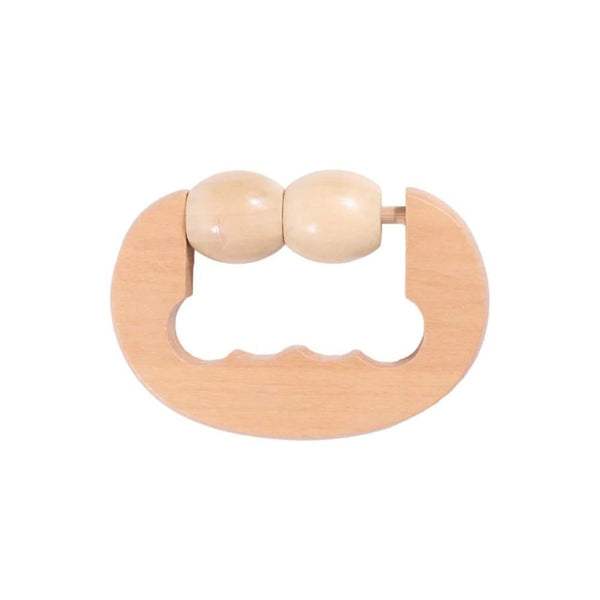 Wooden Face Massage Roller Dual Roller Muscle Relief Spa System