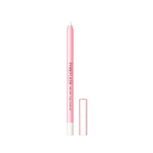 Pink Flash Waterproof Kajal Eyeliner Pencil White Smudge-Proof