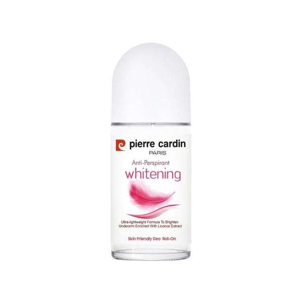 Pierre Cardin Women's Whitening Antiperspirant Roll-On Deodorant 50ml