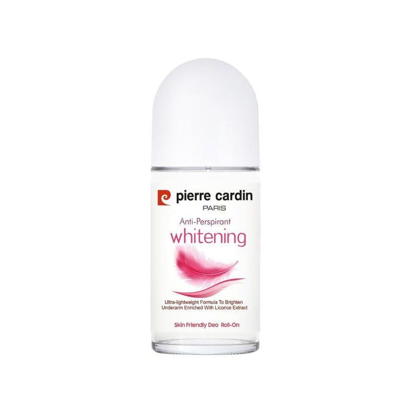 Pierre Cardin Women's Whitening Antiperspirant Roll-On Deodorant 50ml