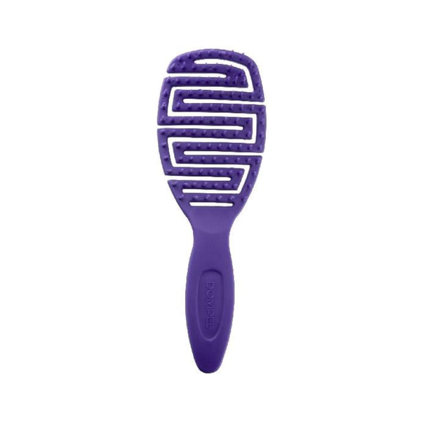 Dompel Detangling Hairbrush for All Hair Types, Purple