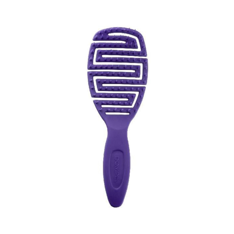 Dompel Detangling Hairbrush for All Hair Types, Purple