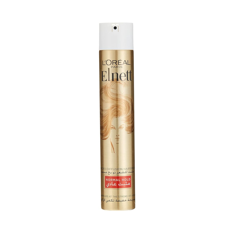 L'Oreal Paris Elnett Regular Hairspray, Long-Lasting Hold, 400ml