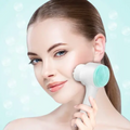 Silicone Facial Cleansing Brush 2-in-1 Exfoliating Massage Dara Beauty 1 Unit