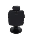 Salon System A8372B Women's Hair Cutting & Makeup Chair Black