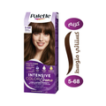 Permanent Hair Dye Medium Chestnut Gray Coverage Palette 110ml