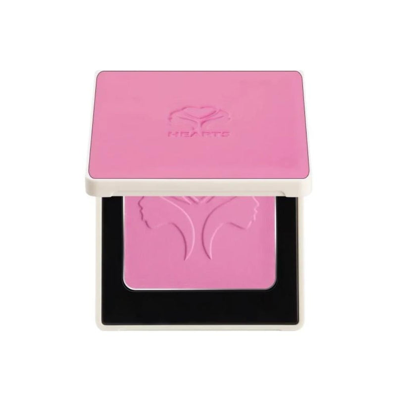 Hearts Powder Blush, Matte Finish, 002 Light Pink, Sensitive Skin
