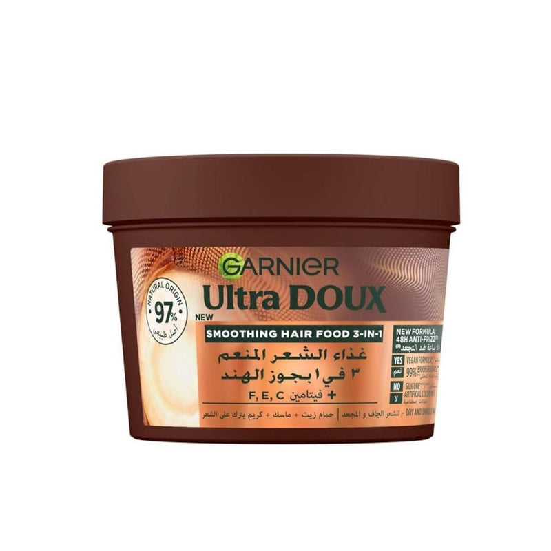 Garnier Ultra Doux Smoothing Hair Food Coconut 3-in-1 390ml