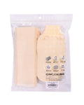 Spa System 3-Piece Bath Loofah Set - Includes Mitt, Puff & Strip